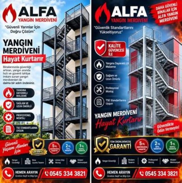 Sancaktepe Yangın Merdiveni